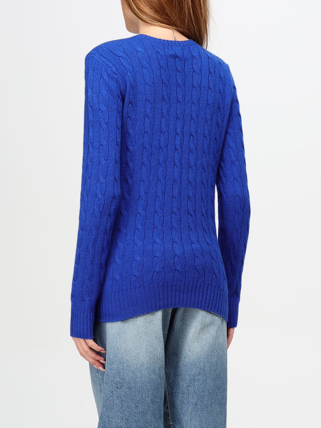 POLO RALPH LAUREN SWEATER: Sweater woman Polo Ralph Lauren, Violet - Img 2