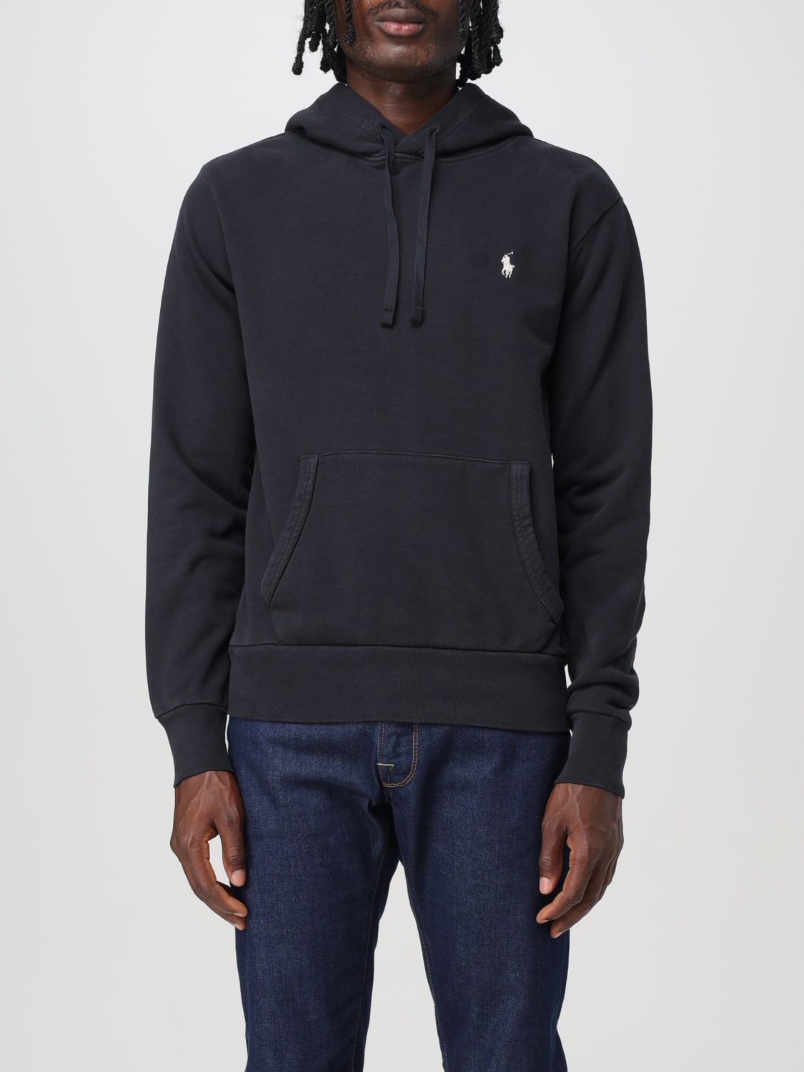 POLO RALPH LAUREN SWEATSHIRT: Sweater men Polo Ralph Lauren, Black - Img 1