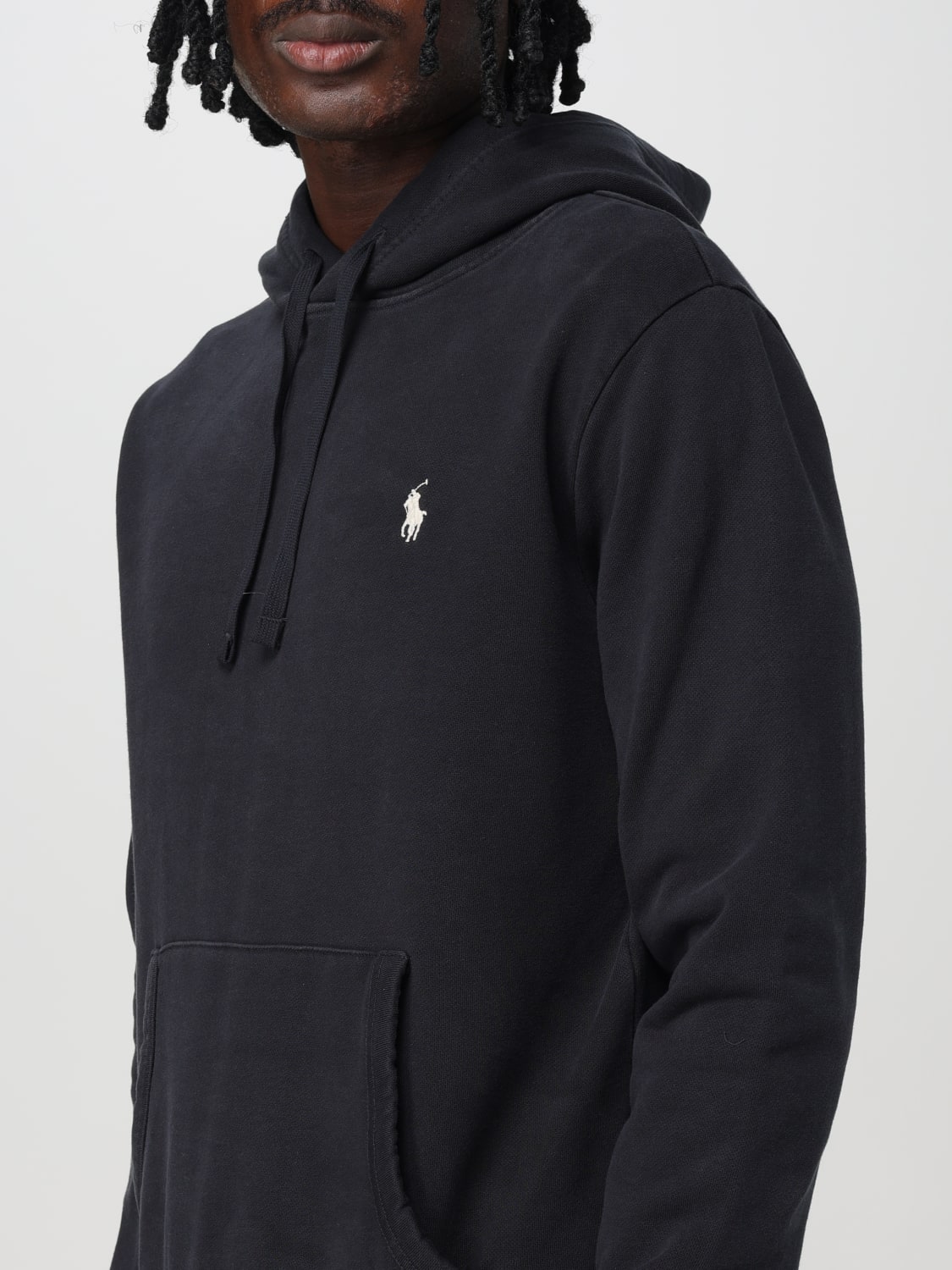 POLO RALPH LAUREN SWEATSHIRT: Sweater men Polo Ralph Lauren, Black - Img 3