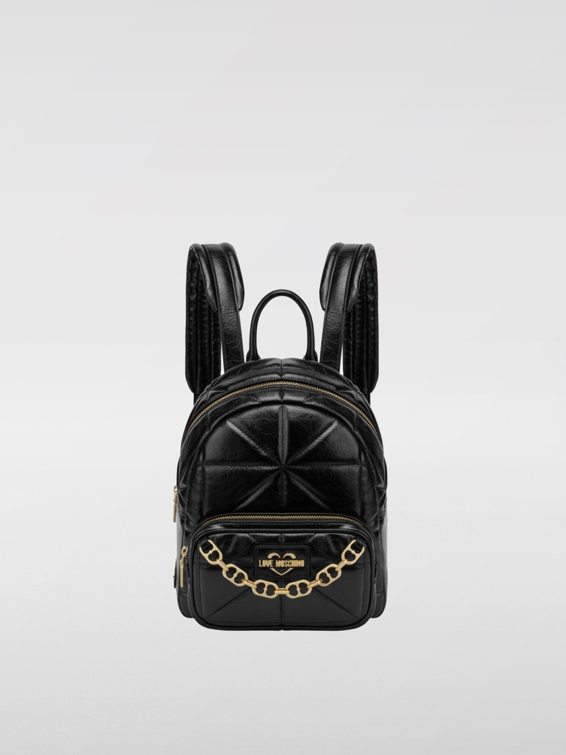 LOVE MOSCHINO BACKPACK: Shoulder bag woman Love Moschino, Black - Img 1