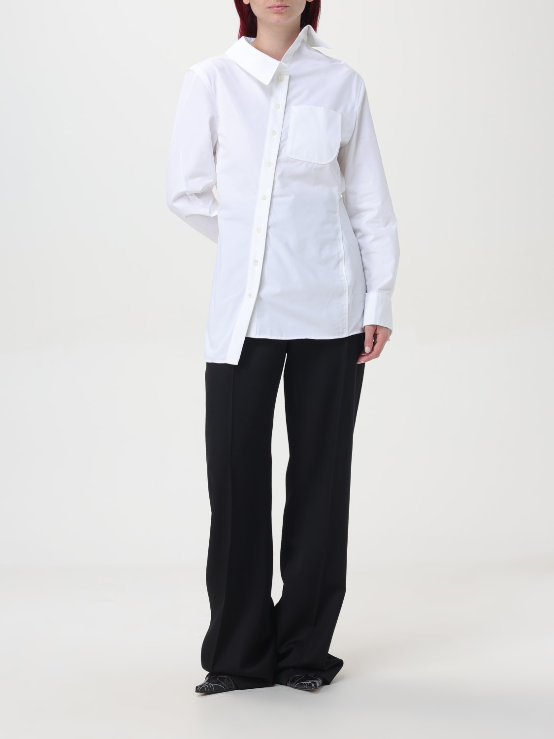 JACQUEMUS CAMICIA: Camicia Jacquemus in popeline di cotone , Bianco - Img 2