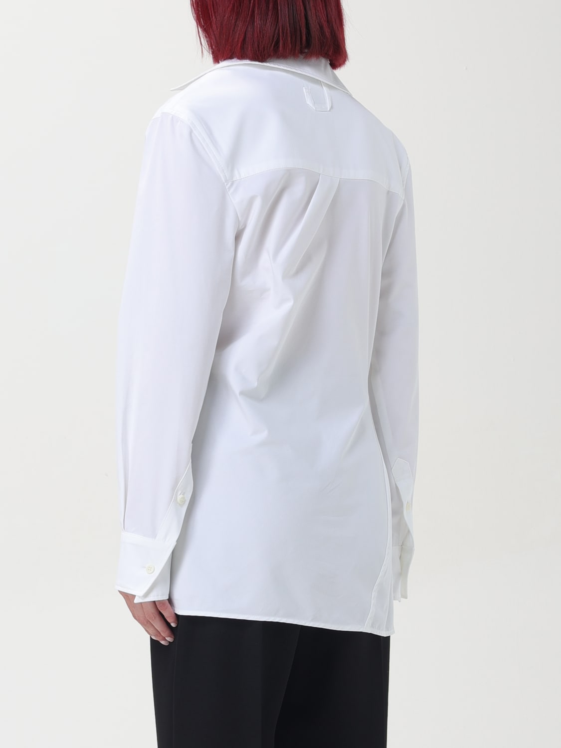 JACQUEMUS CAMICIA: Camicia Jacquemus in popeline di cotone , Bianco - Img 3