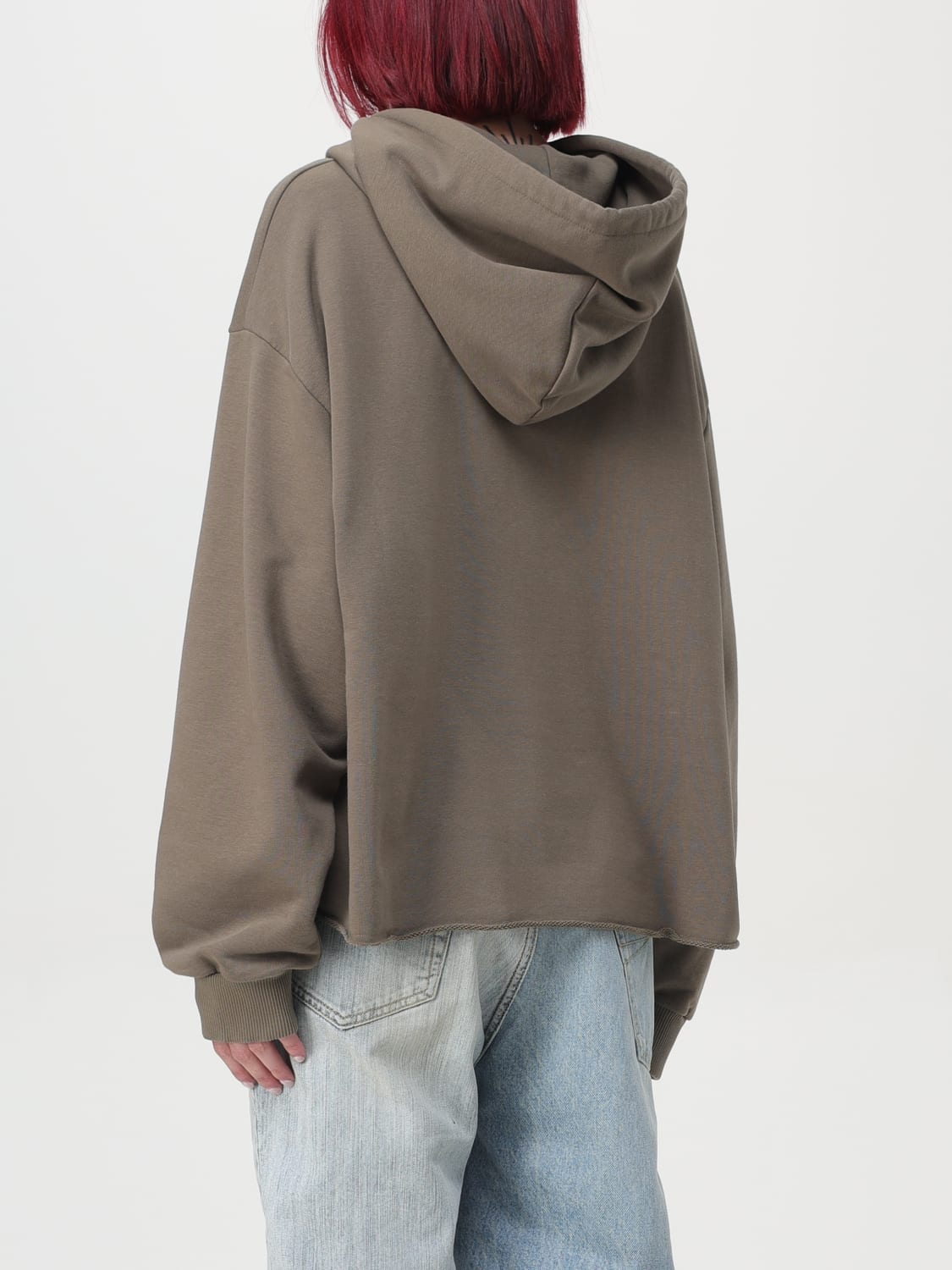 MM6 MAISON MARGIELA SWEATSHIRT: Sweater woman Mm6 Maison Margiela, Green - Img 3