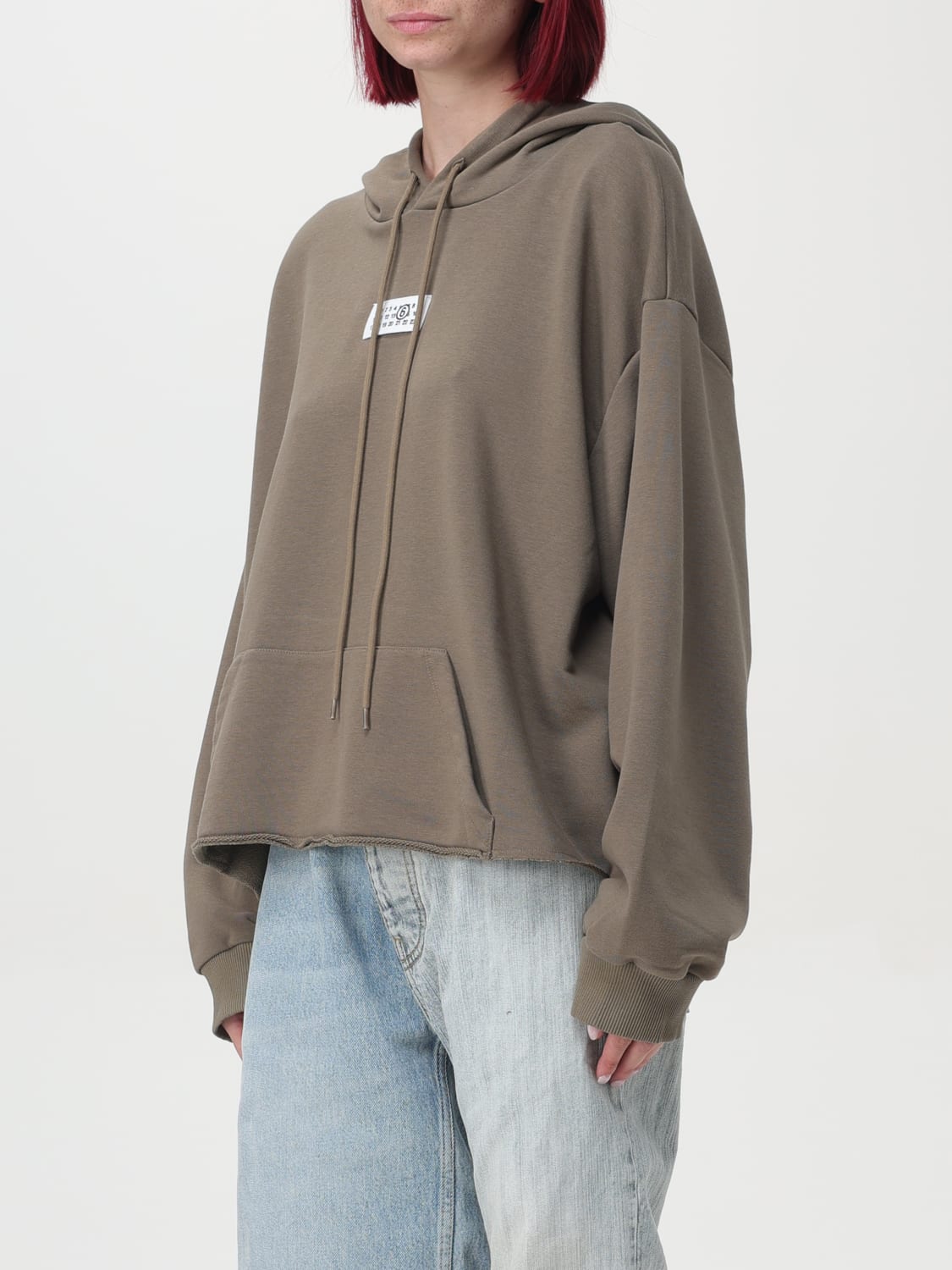 MM6 MAISON MARGIELA SWEATSHIRT: Sweater woman Mm6 Maison Margiela, Green - Img 4