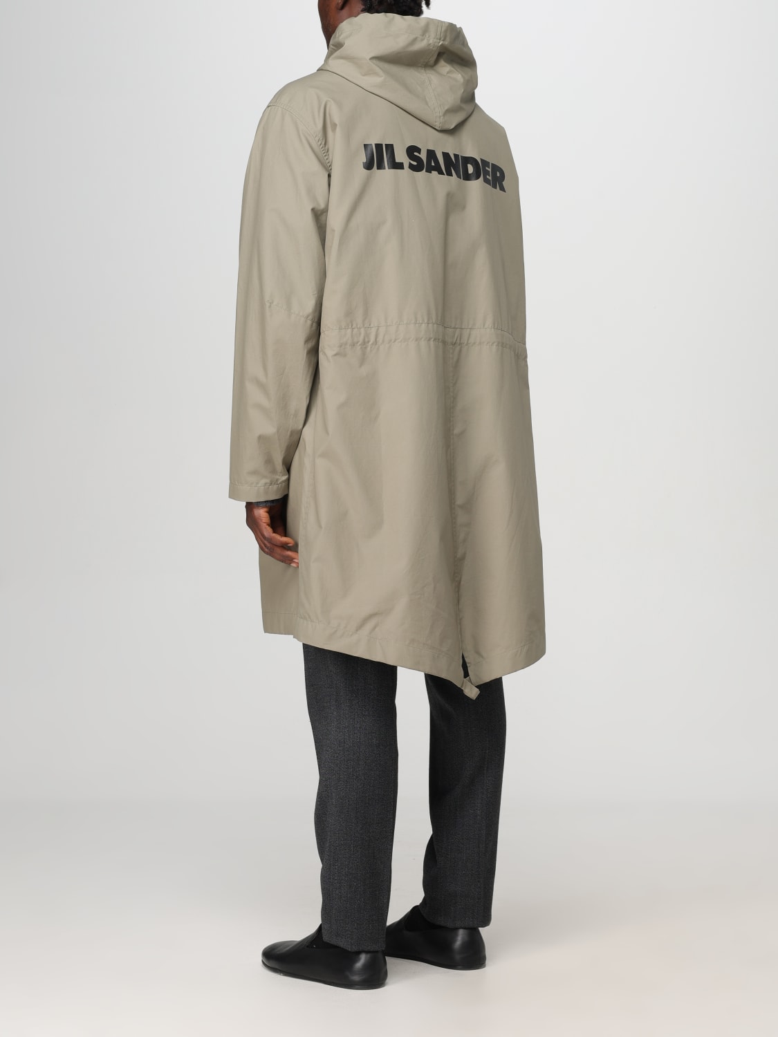 JIL SANDER 재킷: 코트 남성 Jil Sander, 그린 - Img 3