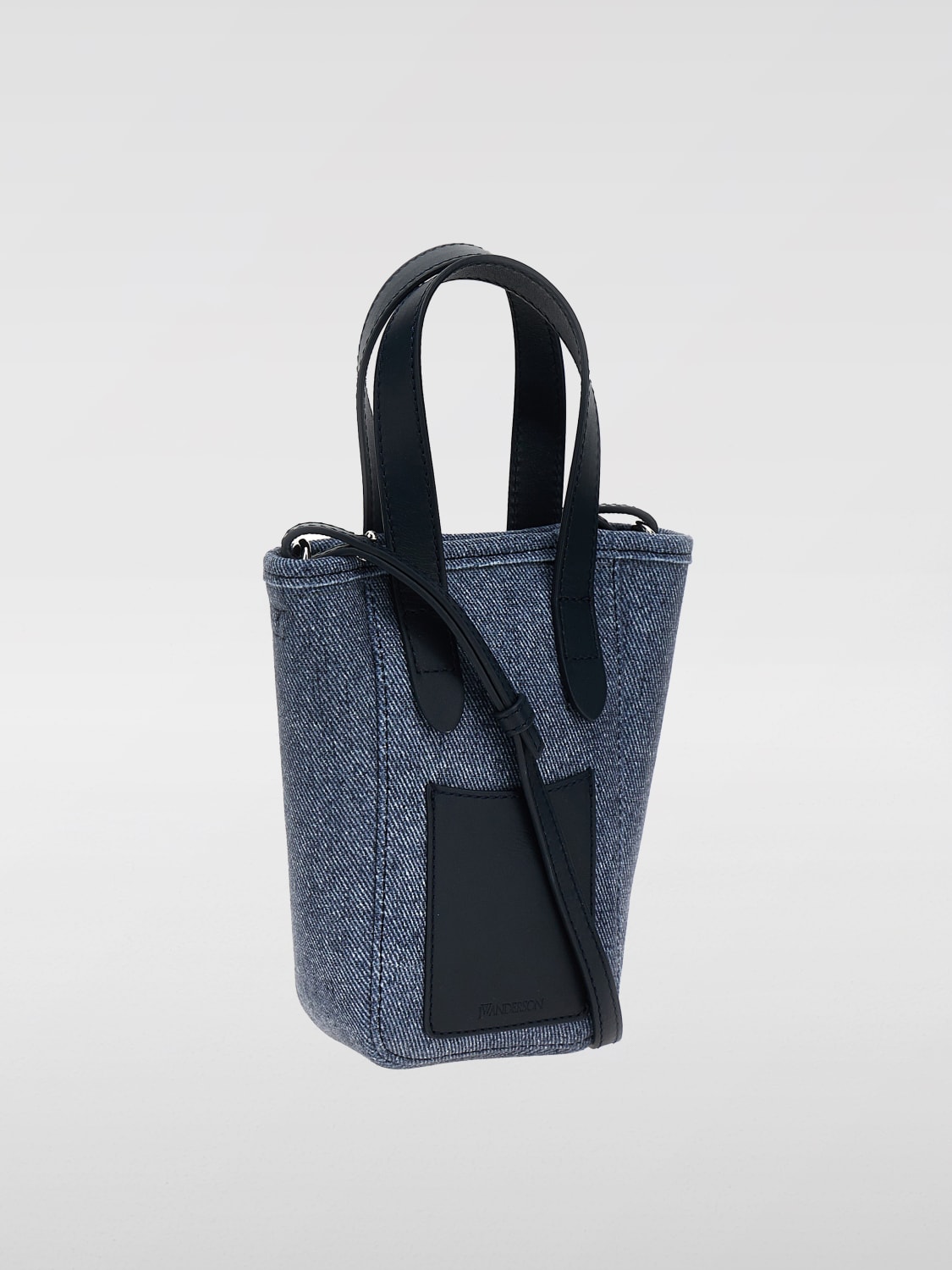 JW ANDERSON MINI BOLSO: Bolso de hombro mujer Jw Anderson, Azul Oscuro - Img 2