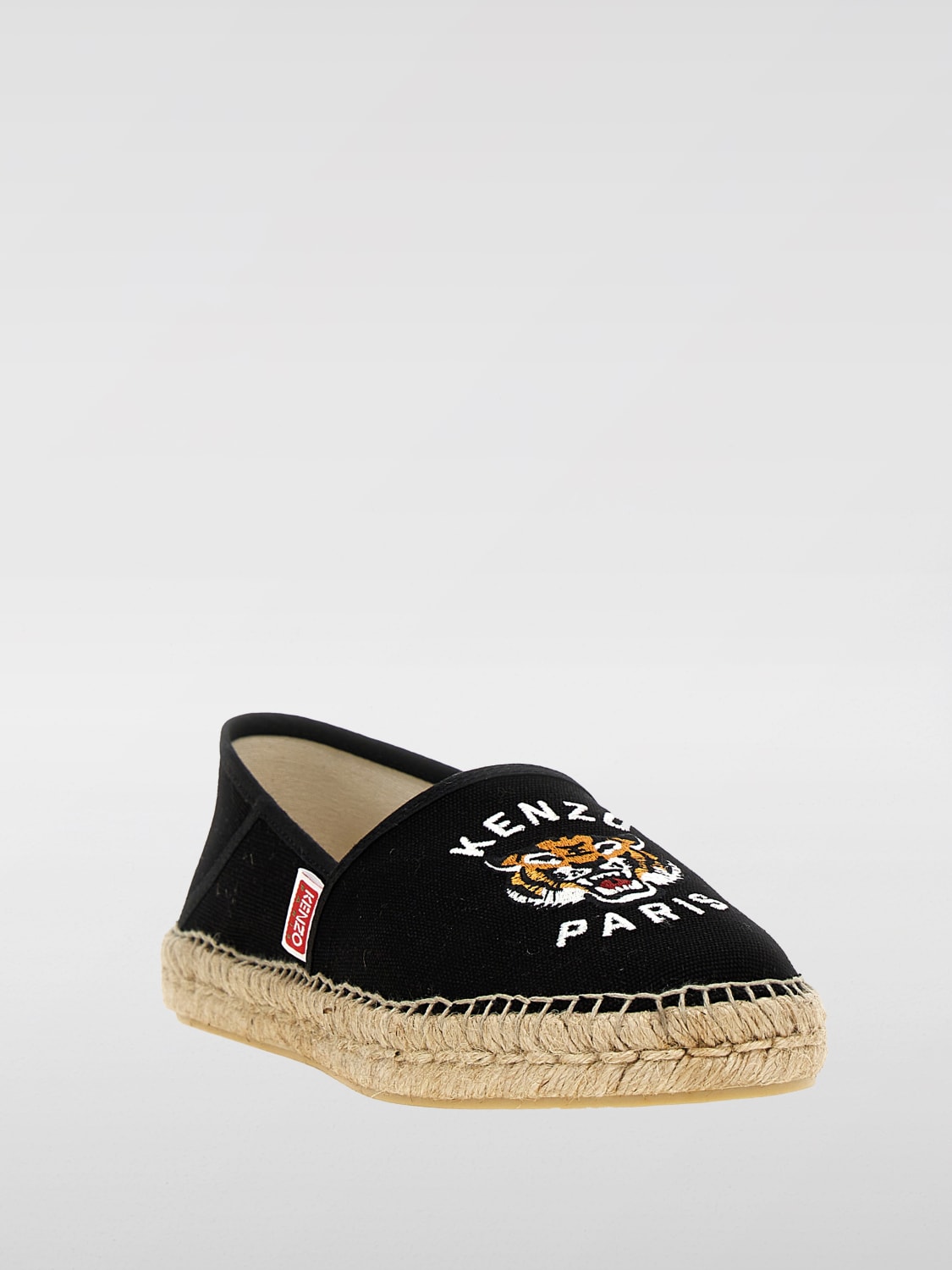 KENZO Chaussures femme Noir Espadrilles Kenzo FE52ES020F81 en ligne sur GIGLIO.COM