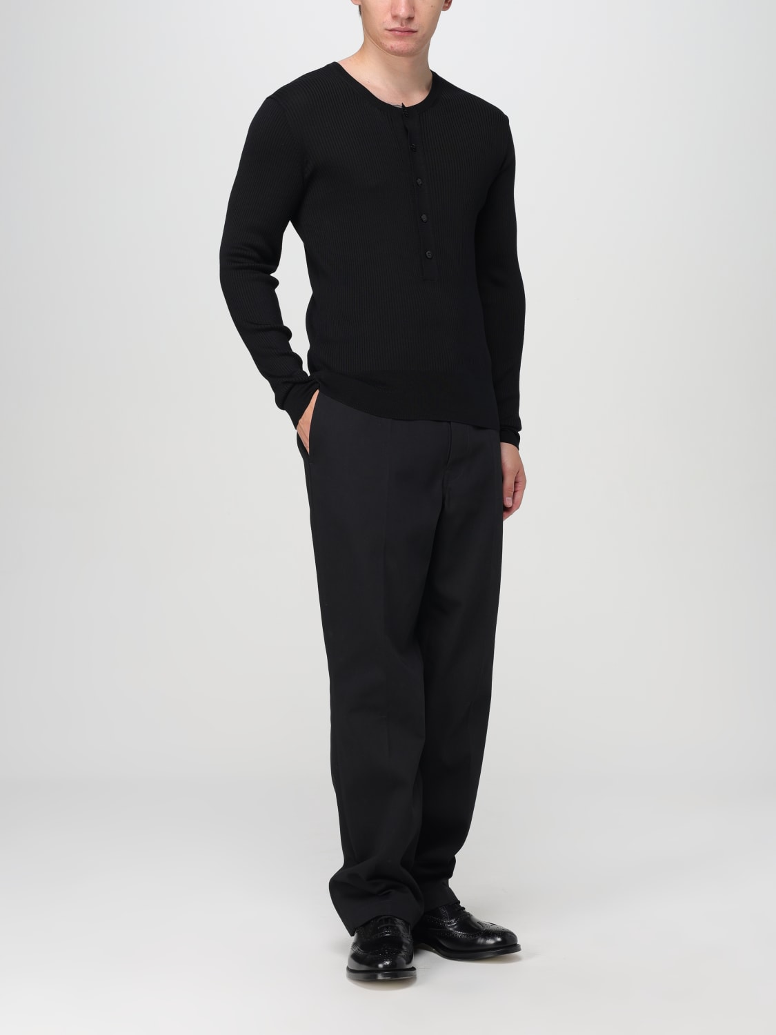 MAISON MARGIELA PANTS: Pants men Maison Margiela, Black - Img 2