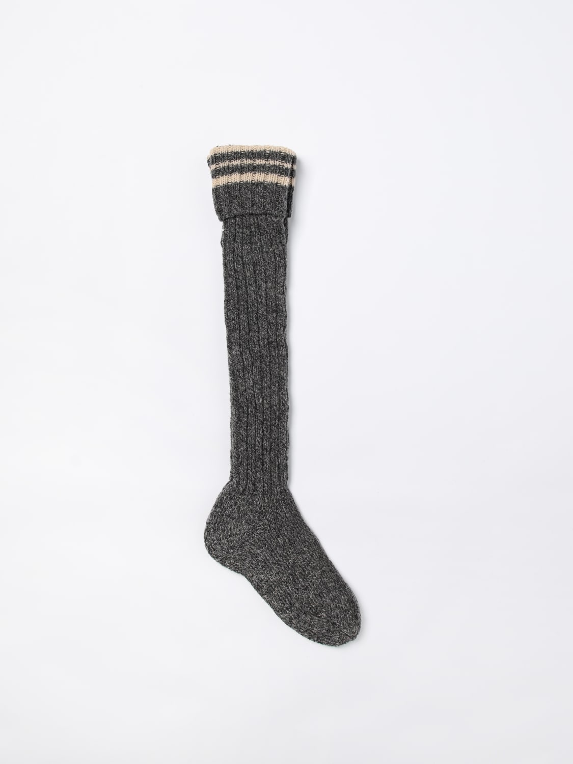 MAISON MARGIELA SOCKS: Socks men Maison Margiela, Grey - Img 1