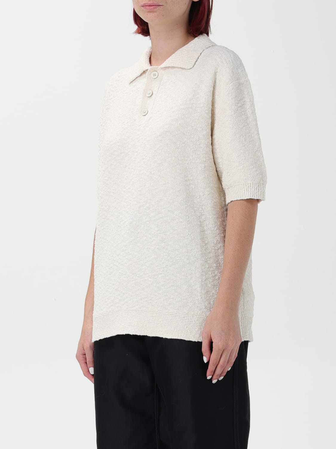 MAISON MARGIELA POLO SHIRT: Top woman Maison Margiela, White - Img 4