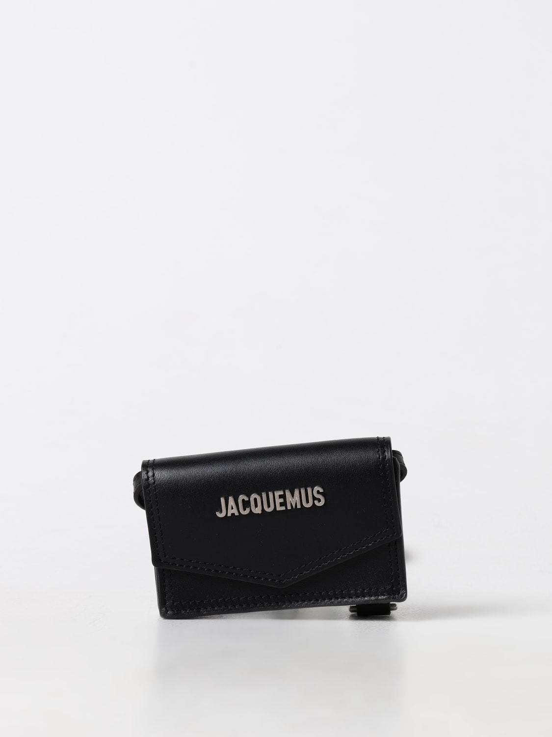 JACQUEMUS CARTERA: Cartera hombre Jacquemus, Negro - Img 1