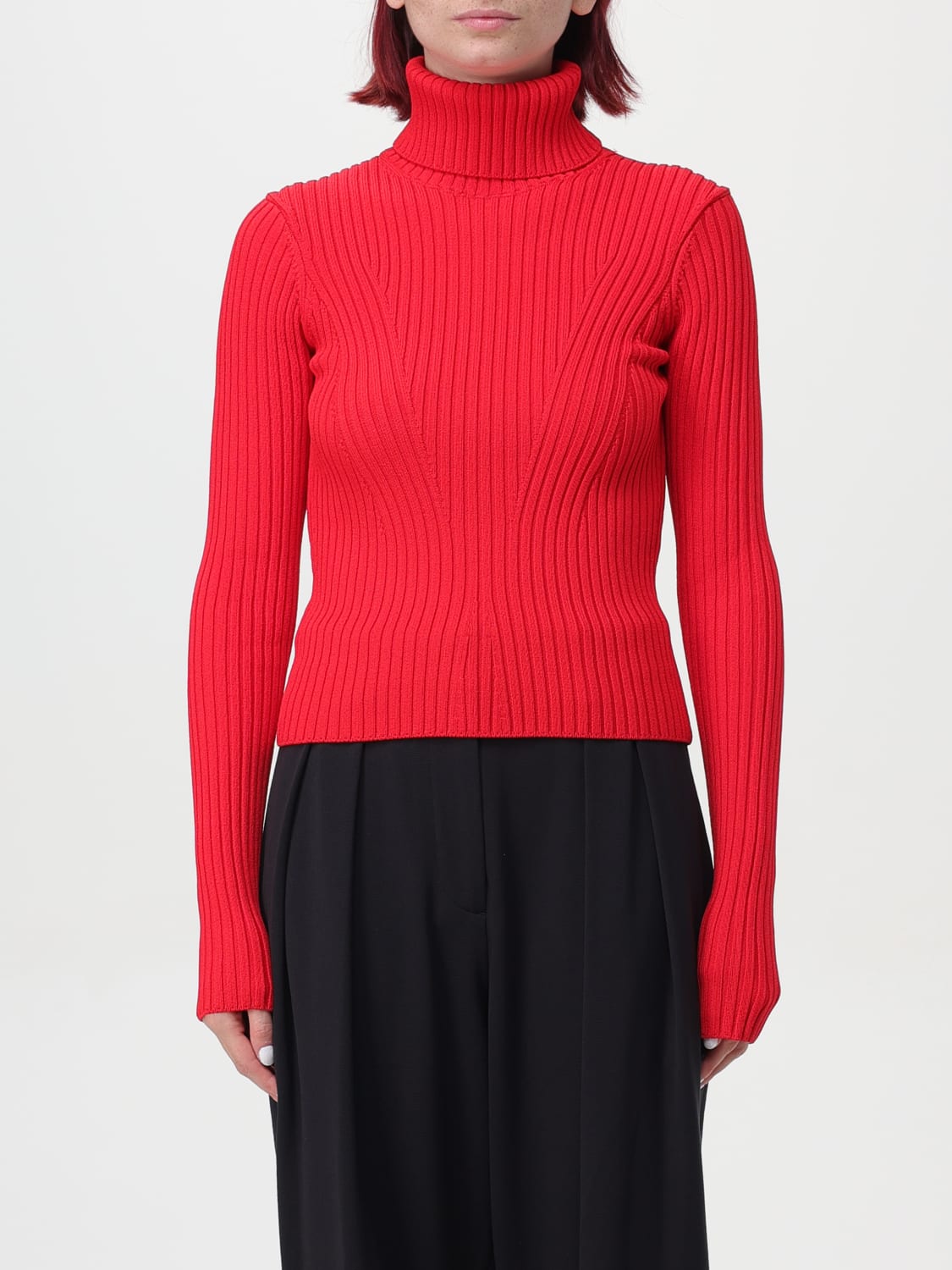 STAUD SWEATER: Sweater woman Staud, Red - Img 1