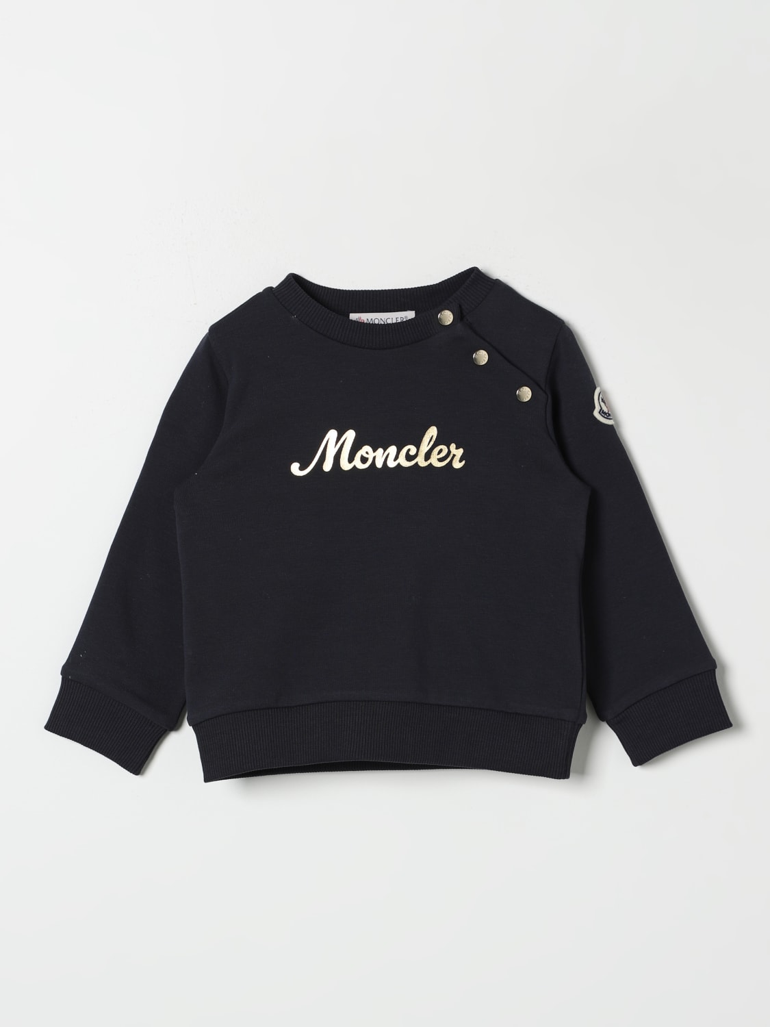 MONCLER 스웨터: 스웨터 남아 Moncler, 블루 - Img 1