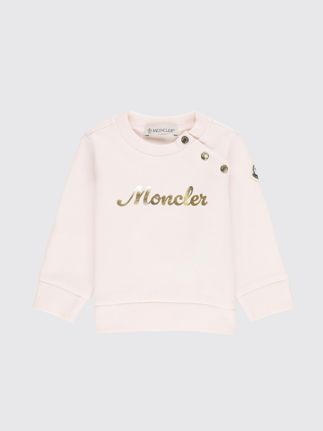 MONCLER SWEATER: Sweater kids Moncler, Pink - Img 1