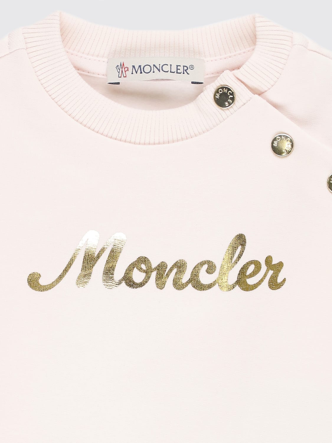 MONCLER SWEATER: Sweater kids Moncler, Pink - Img 3