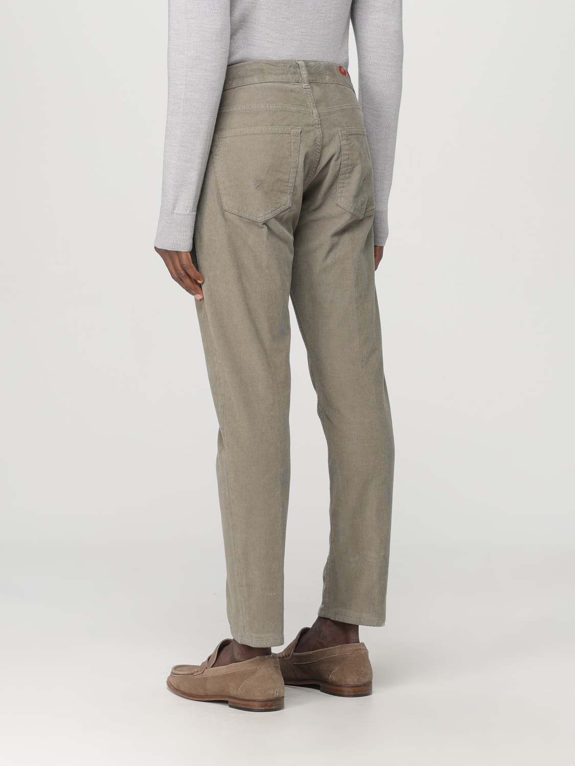 DONDUP PANTS: Pants men Dondup, Green - Img 2