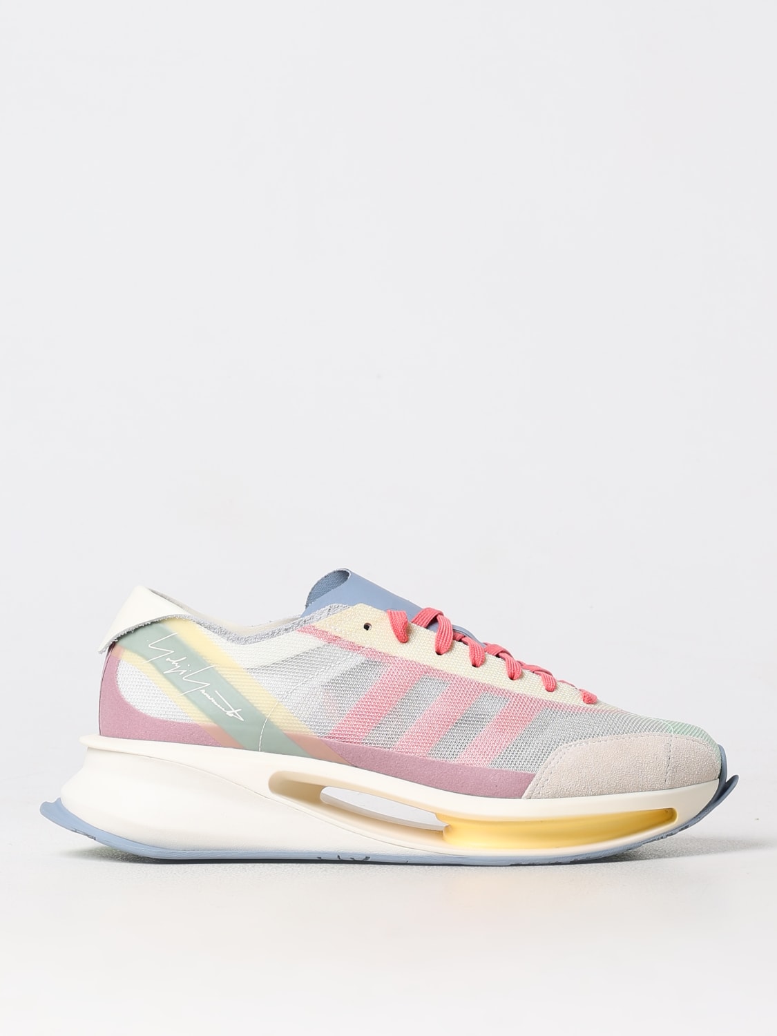 Giglio Sneakers Gendo Run Y-3 in nylon a micro rete e camoscio