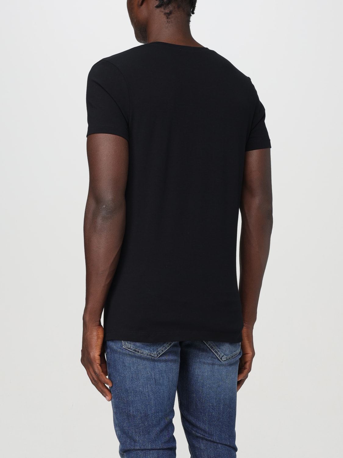 DONDUP T-SHIRT: T-shirt men Dondup, Black - Img 2