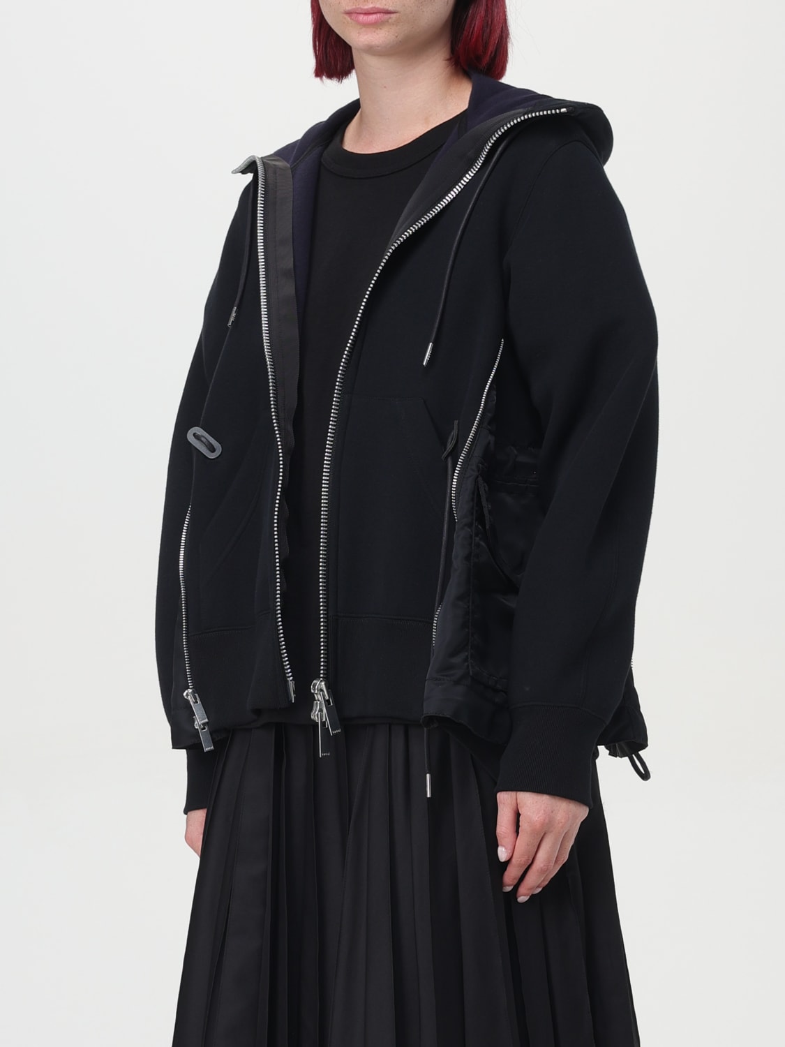 トップス Sacai women sweatshirt WOMEN HOODIES & SWEATSHIRTS | sacai Official Store サカイ