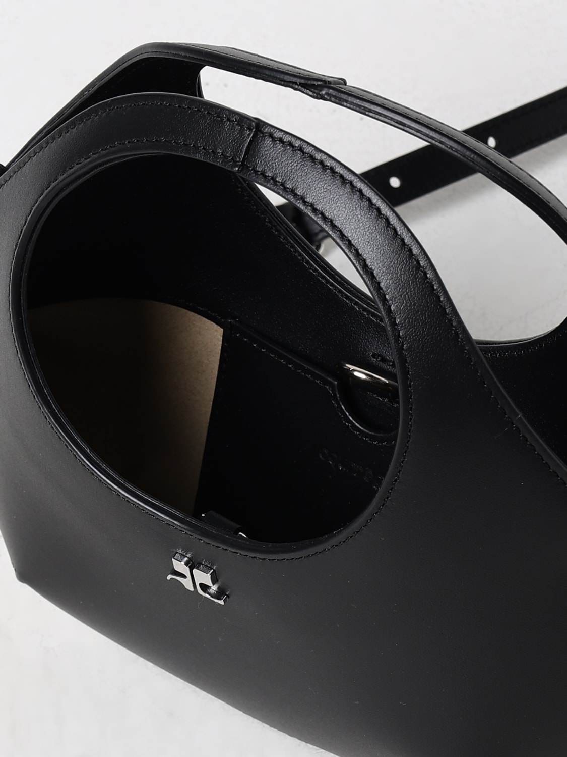 COURRÈGES: Shoulder bag woman - Black | Courrèges mini bag COURRÈGES: Shoulder bag woman - Black | Courrèges mini bag