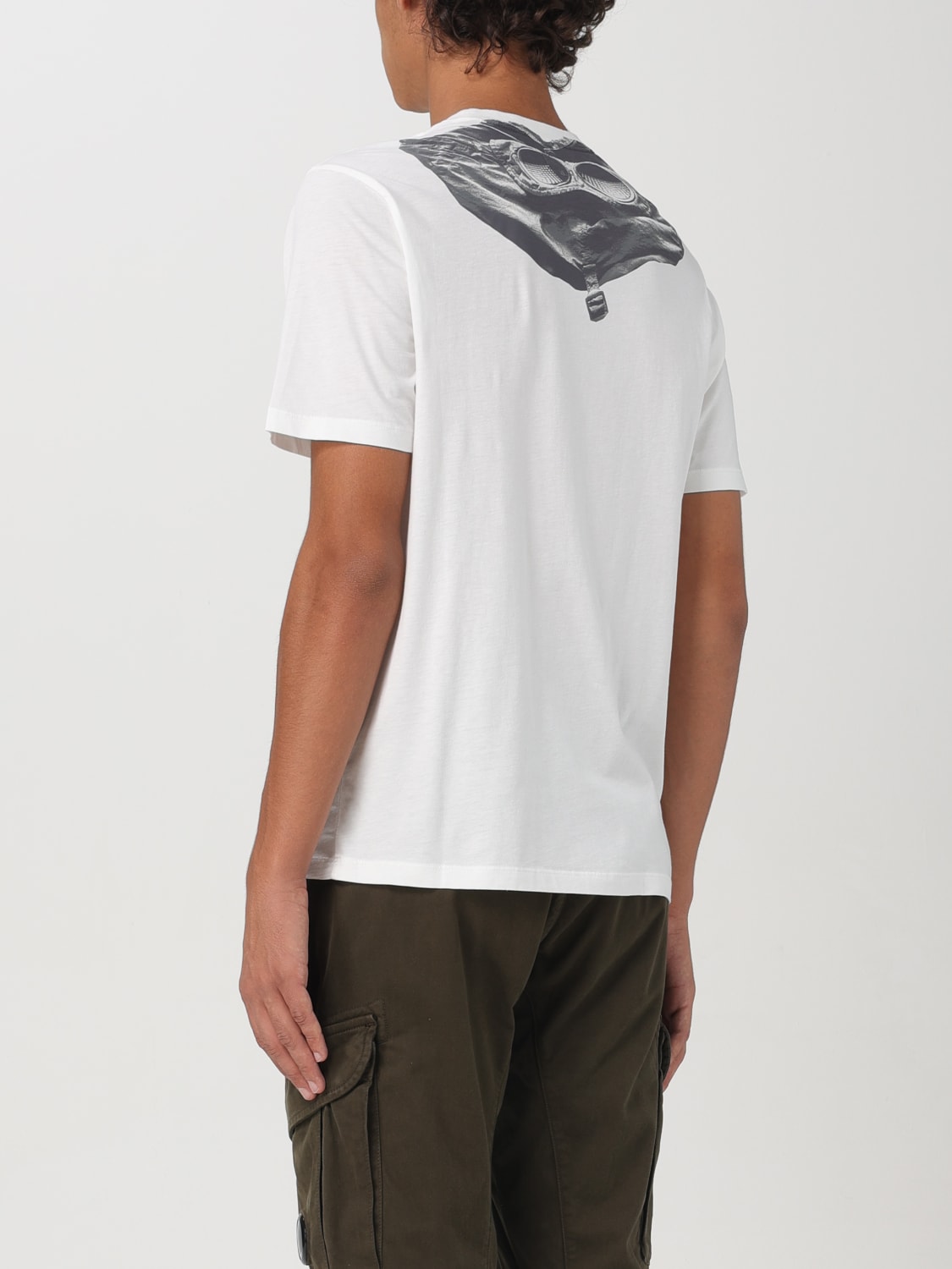 C.P. COMPANY T-SHIRT: T-shirt men C.P. Company, White - Img 3