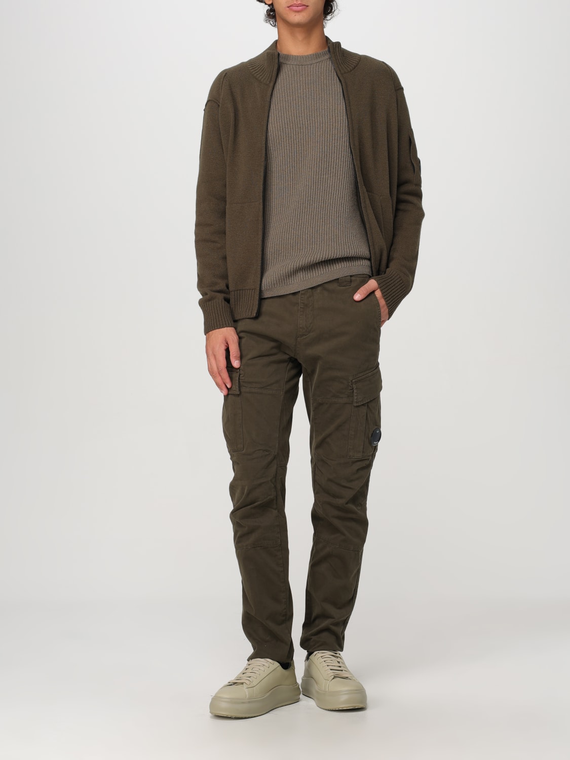 C.P. COMPANY SWEATER: Sweater men C.P. Company, Brown - Img 2