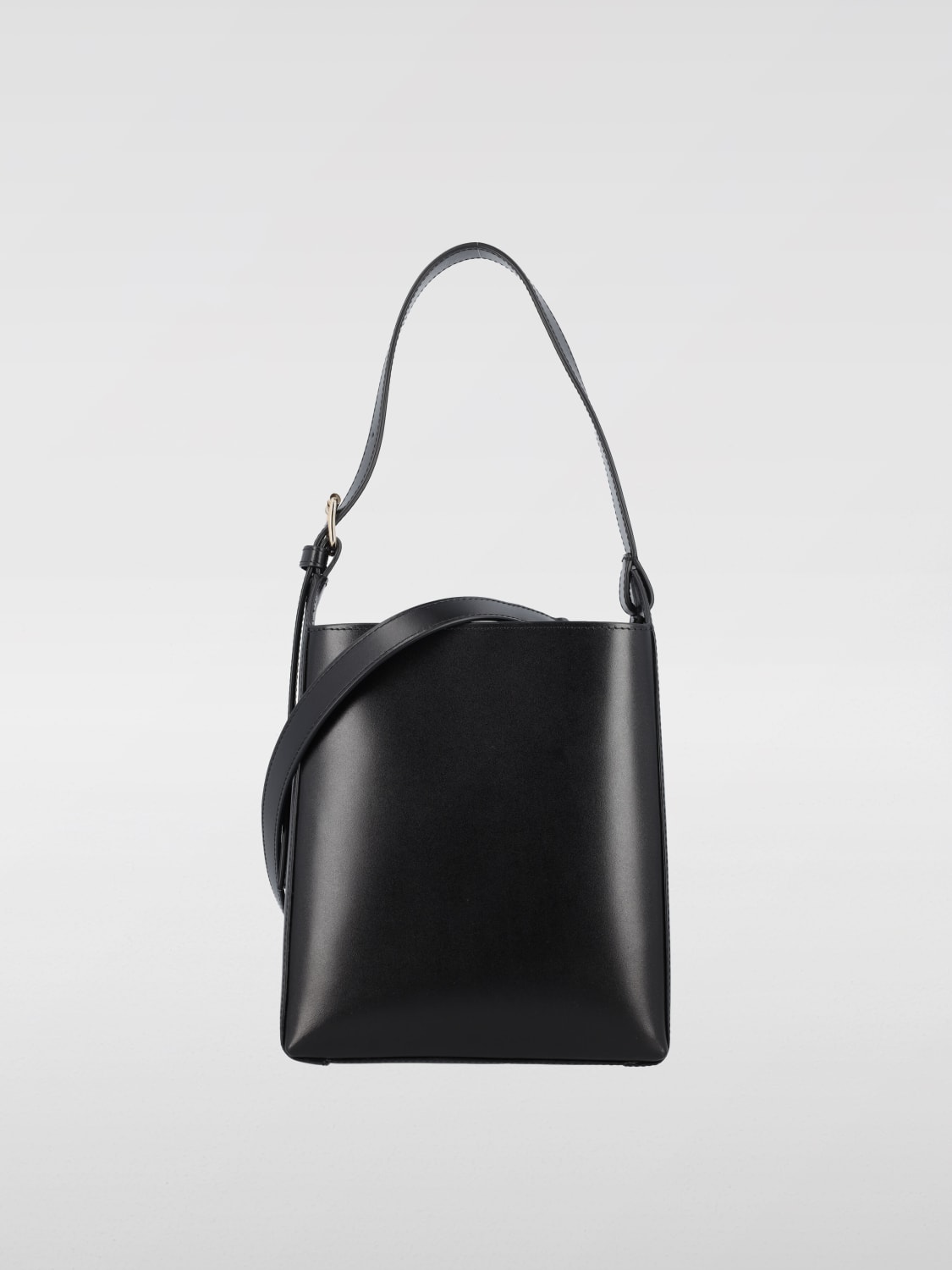 A.P.C. BORSA MINI: Borsa Virginie A.P.C. in pelle , Nero - Img 1