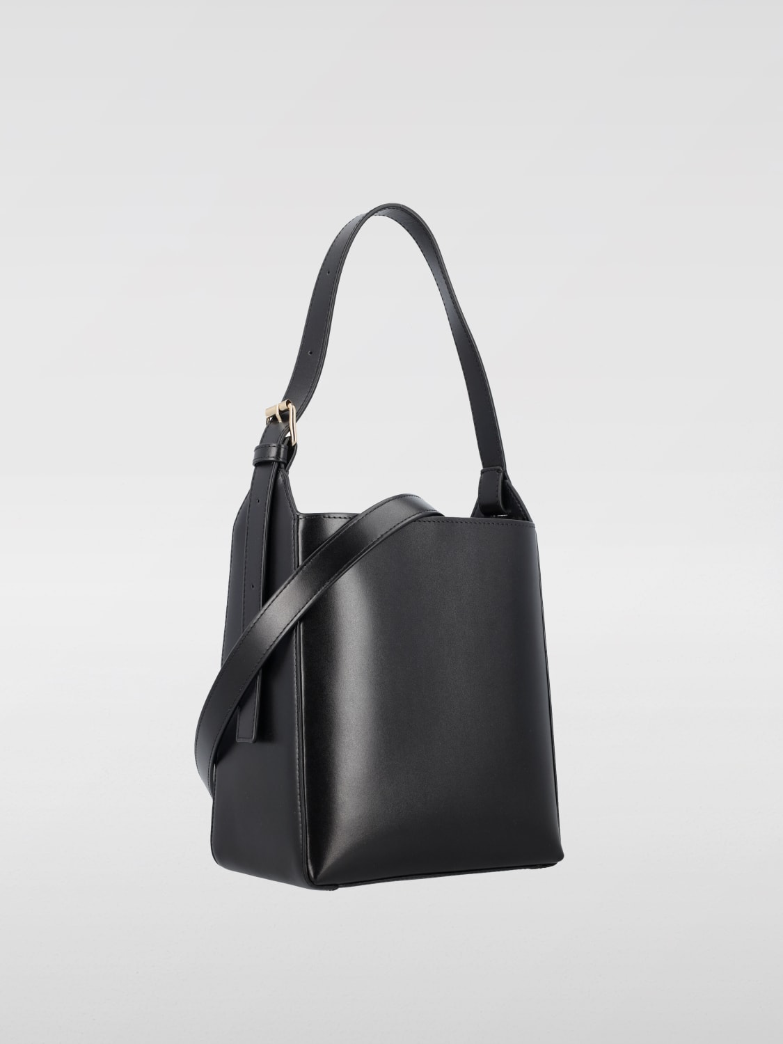 A.P.C. BORSA MINI: Borsa Virginie A.P.C. in pelle , Nero - Img 2