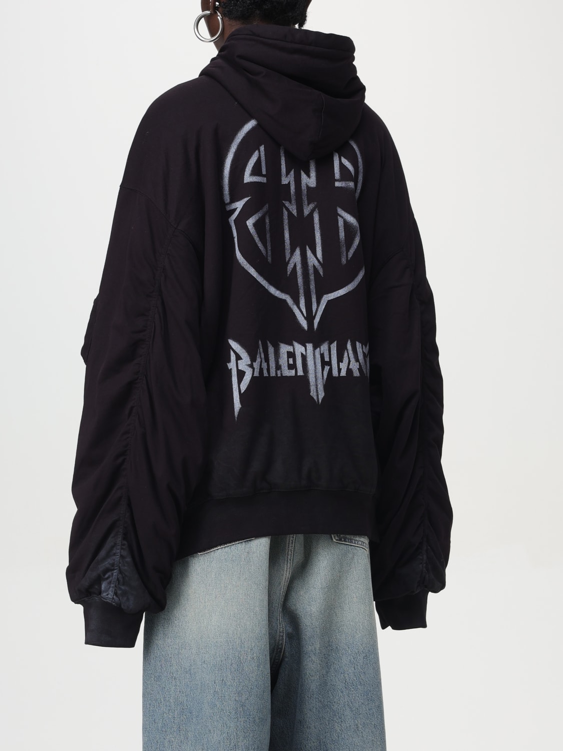 ジャケット BALENCIAGA Woman Jacket Black 657115TQVT1 9034 Balenciaga Outlet: Jacket woman - Black | Balenciaga jacket