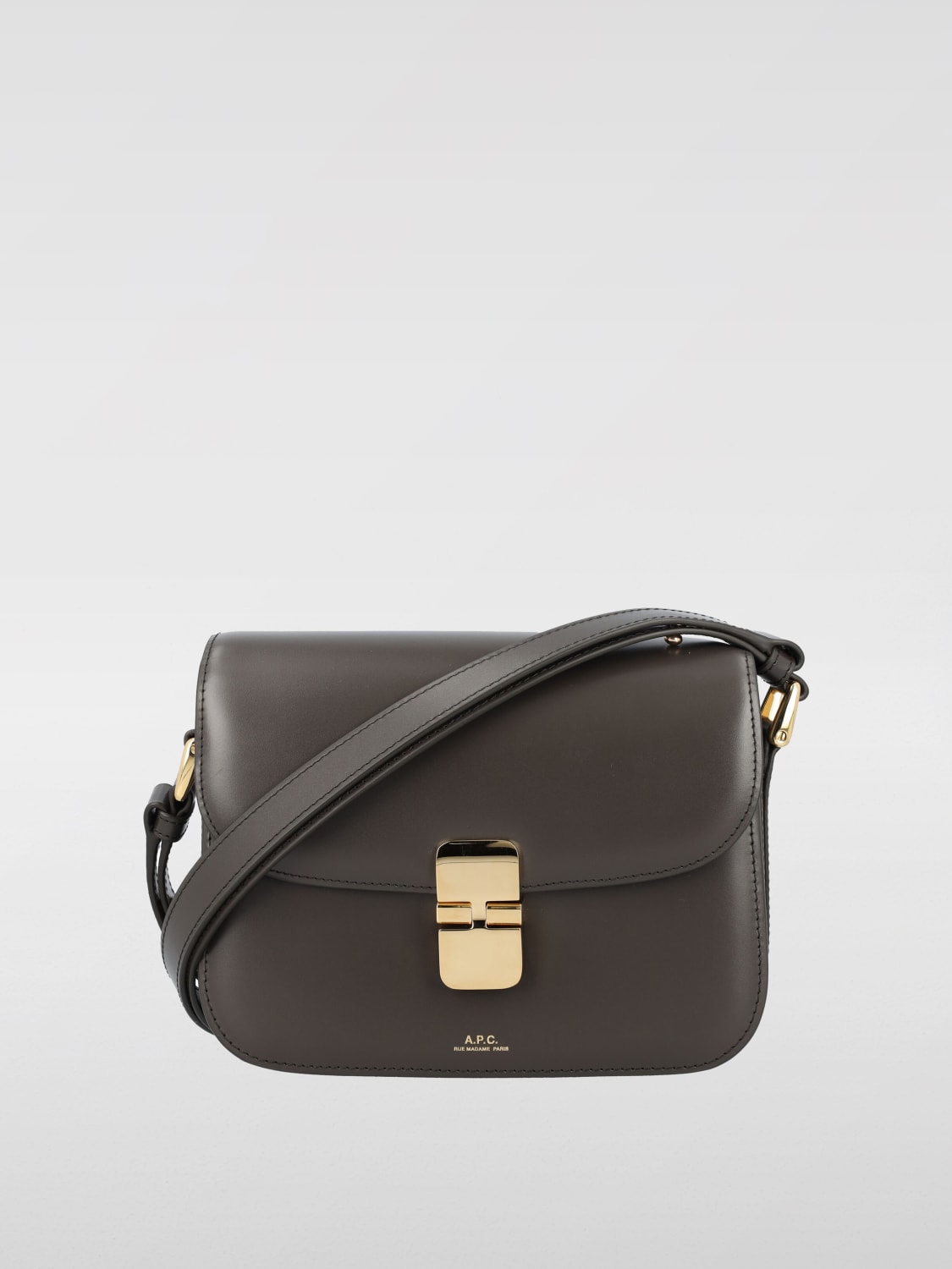 A.P.C.: Handbag woman - Grey | A.P.C. crossbody bags F61413PXBMW online at  GIGLIO.COM