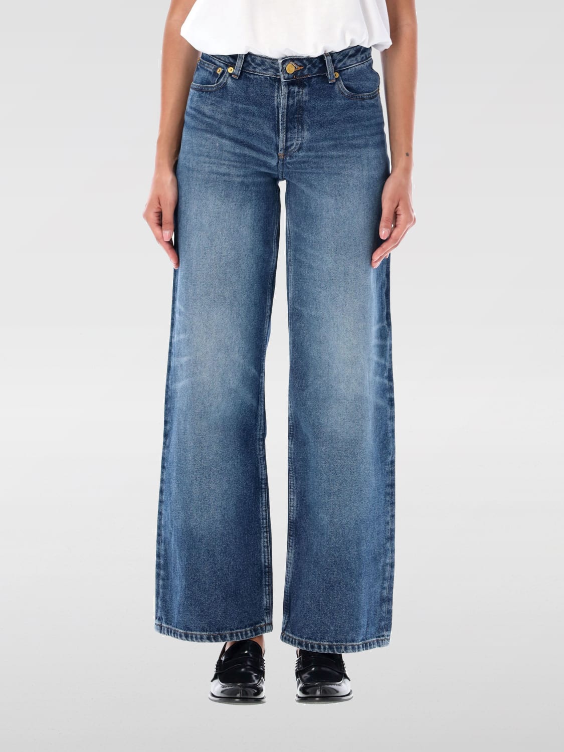 A.P.C. JEANS: Jeans femme A.P.C., Indigo - Img 1