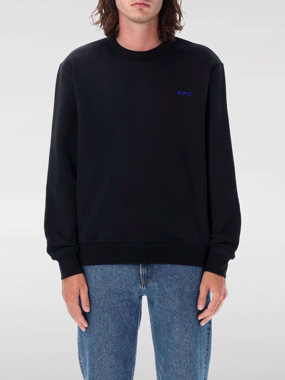 A.P.C. SWEATSHIRT: Sweatshirt herren A.P.C., Schwarz - Img 1