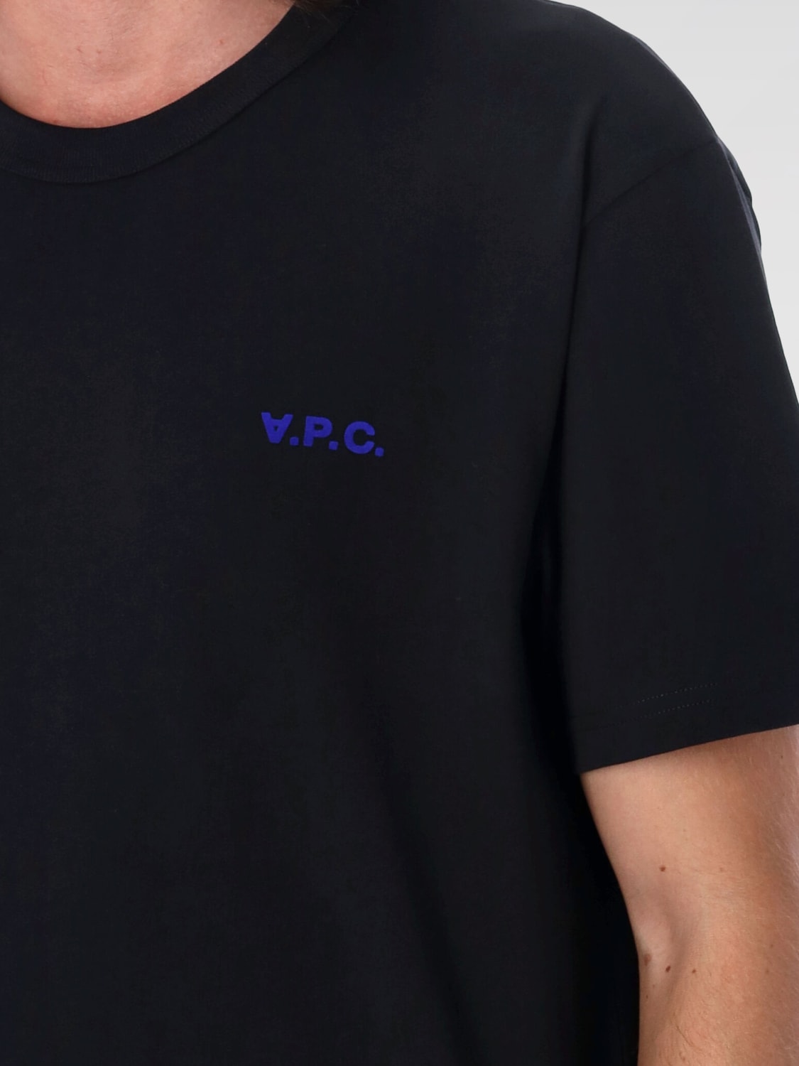 A.P.C. T-SHIRT: T-shirt men A.P.C., Black - Img 3