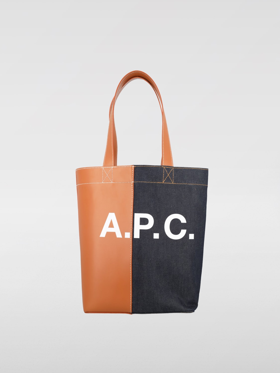 A.P.C. BAGS: Bags men A.P.C., Brown - Img 1