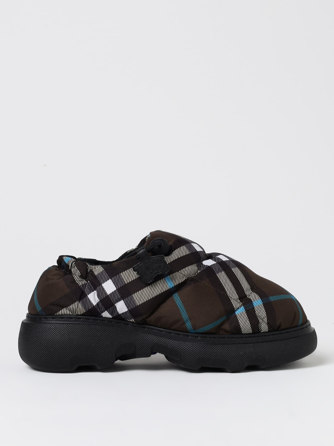 Giglio Sneakers Check Burberry in nylon trapuntato