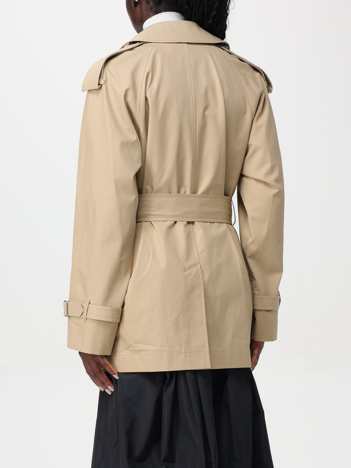 BURBERRY TRENCH COAT: Jacket woman Burberry, Beige - Img 3