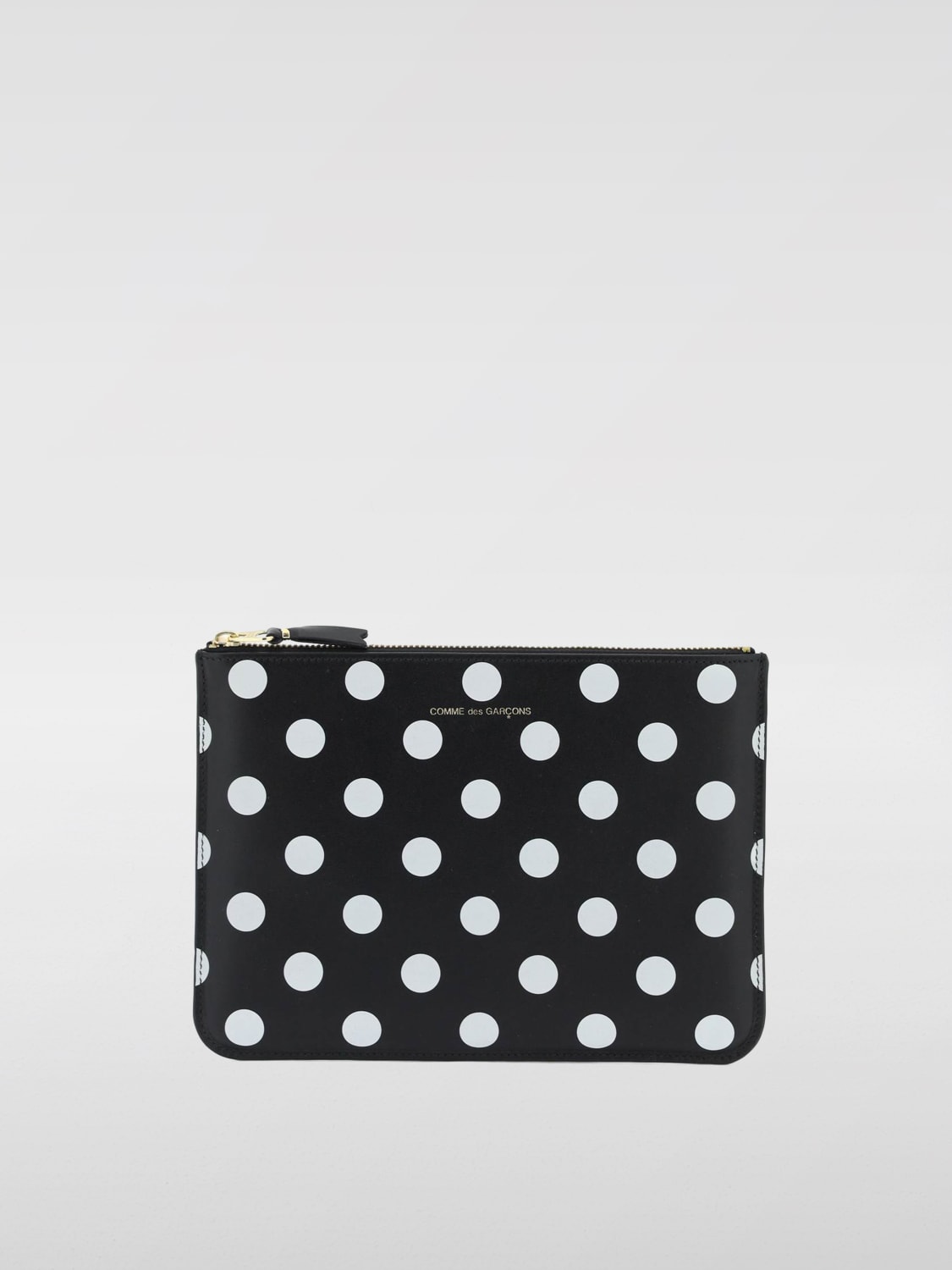 Giglio Pouch Comme Des Garçons Wallet in pelle a pois