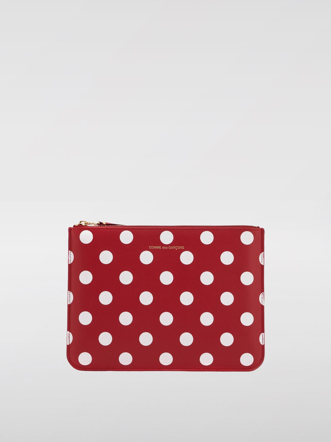 Giglio Pouch Comme Des Garçons Wallet in pelle a pois