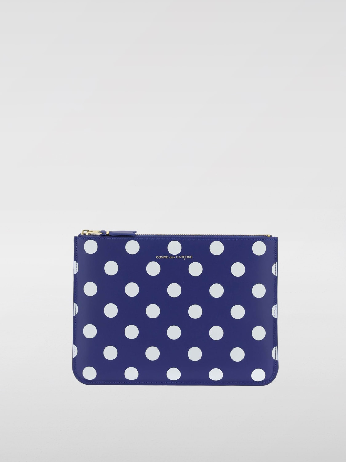 Giglio Pouch Comme Des Garçons Wallet in pelle a pois