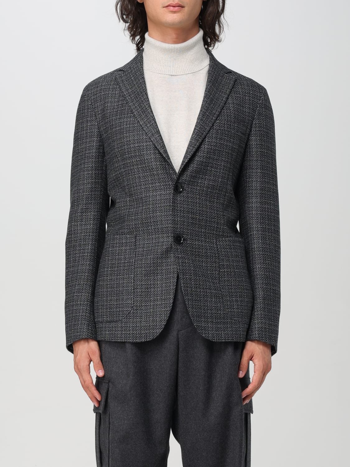 ZEGNA BLAZER: Blazer Zegna in lana , Blue Navy - Img 1