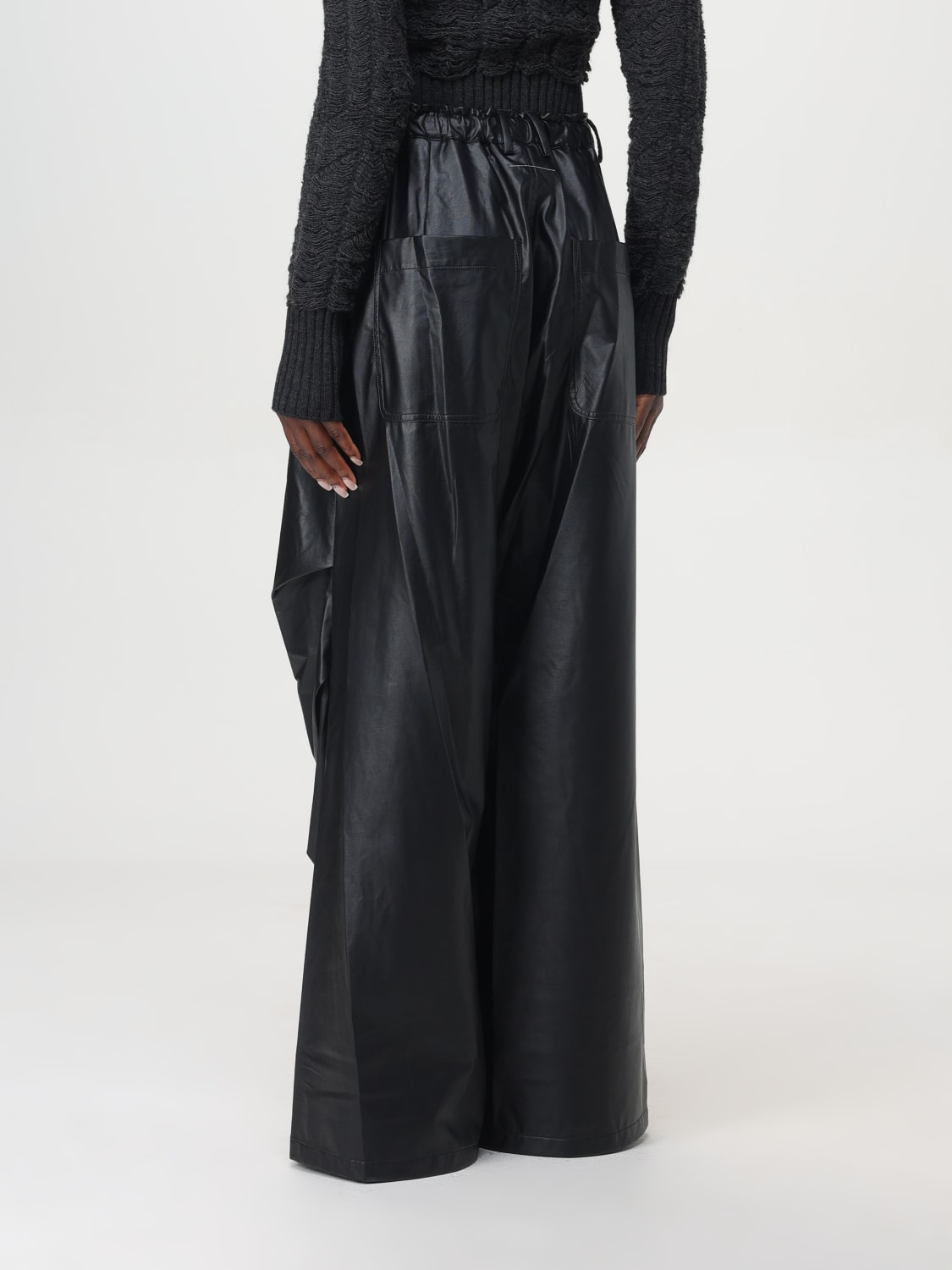 MM6 MAISON MARGIELA PANTS: Pants woman Mm6 Maison Margiela, Black - Img 3