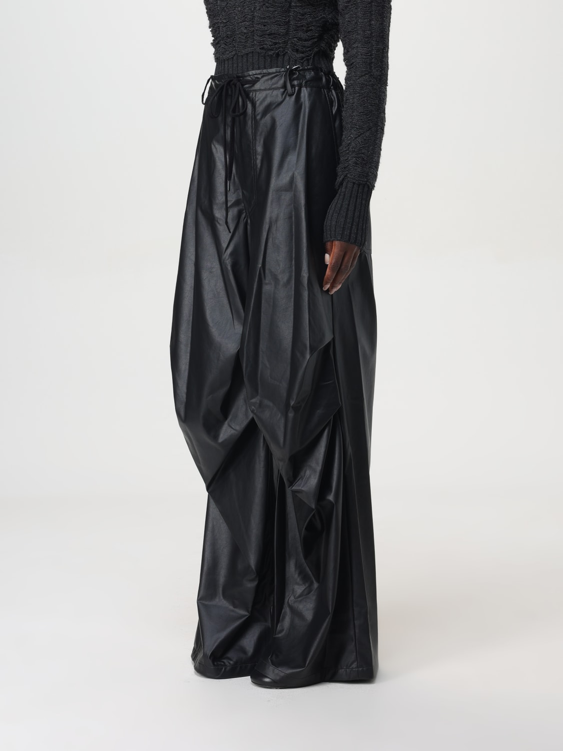 MM6 MAISON MARGIELA PANTS: Pants woman Mm6 Maison Margiela, Black - Img 4