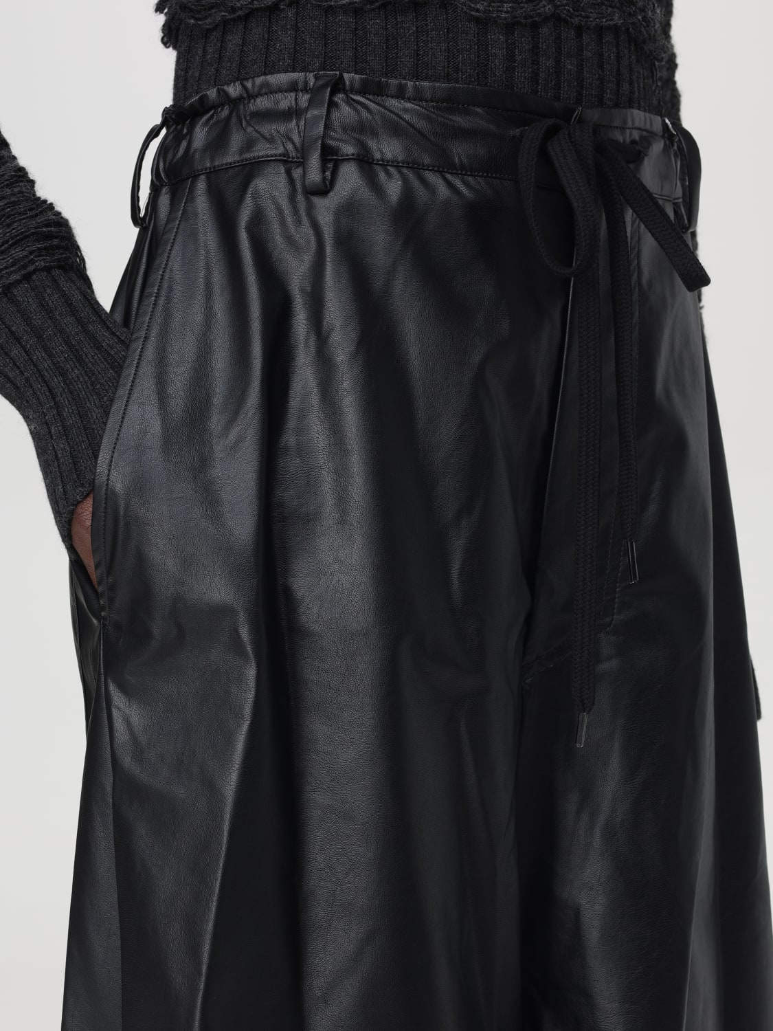 MM6 MAISON MARGIELA PANTS: Pants woman Mm6 Maison Margiela, Black - Img 5