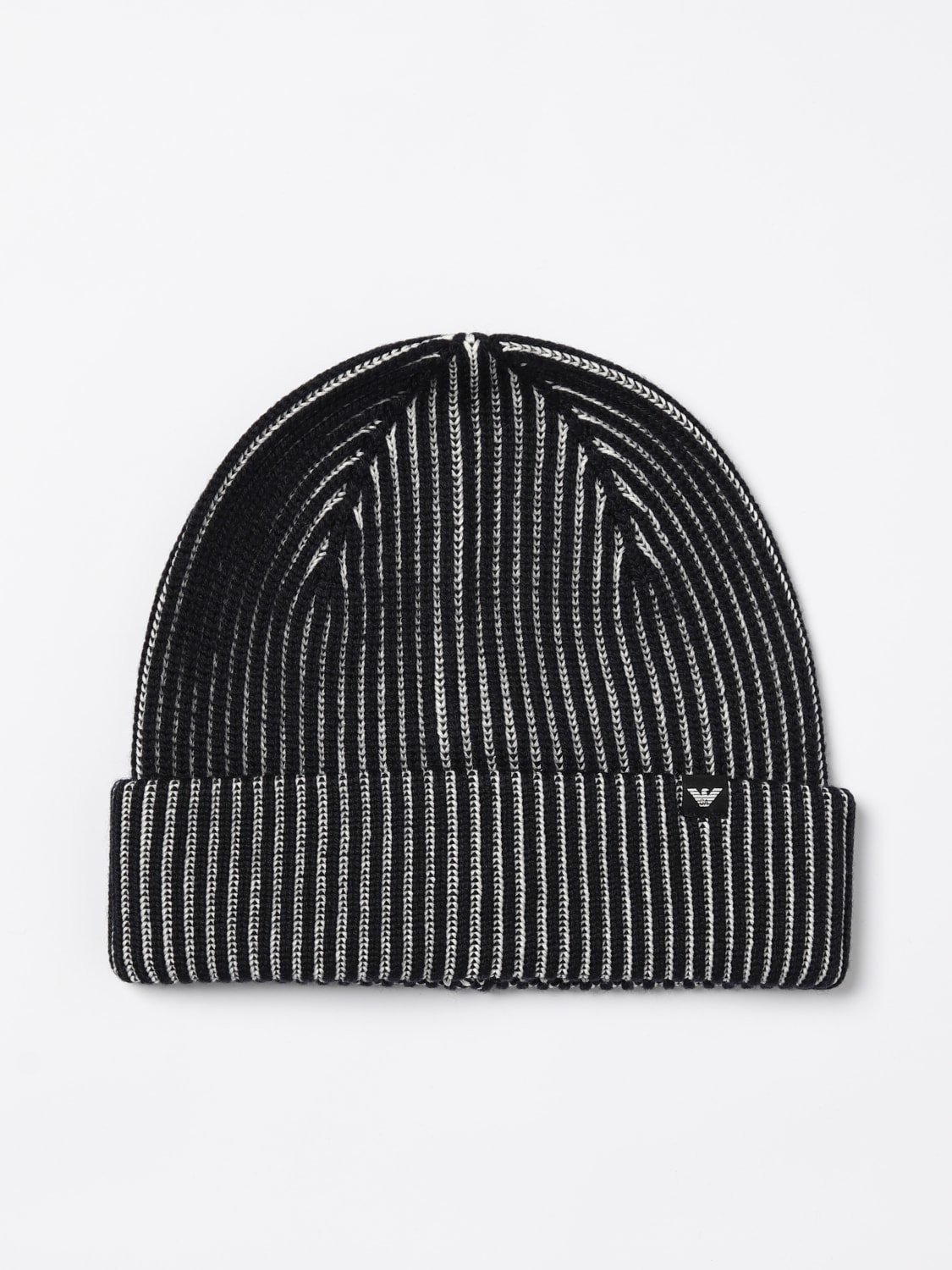 Giglio Cappello Emporio Armani in lana a coste