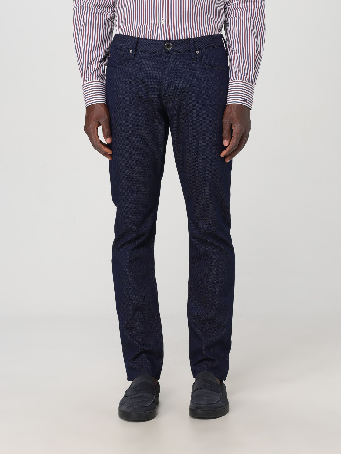 Giglio Pantalone Emporio Armani in cotone