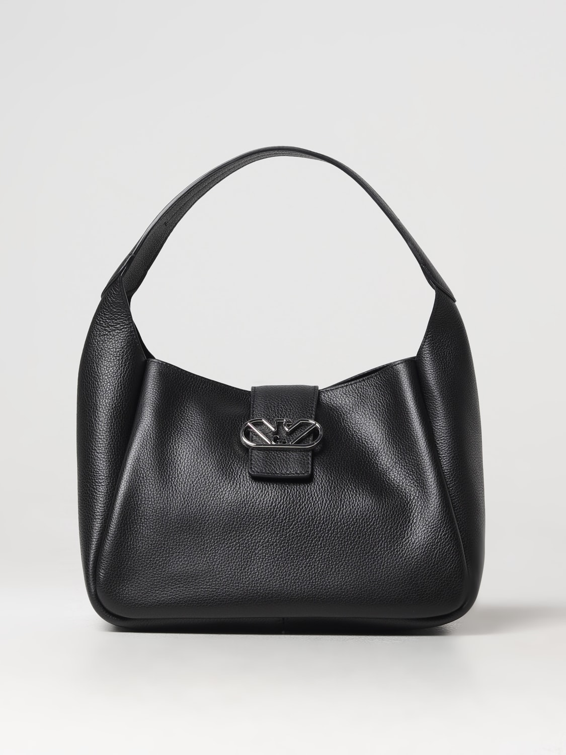 Giglio Borsa Emporio Armani in pelle a grana