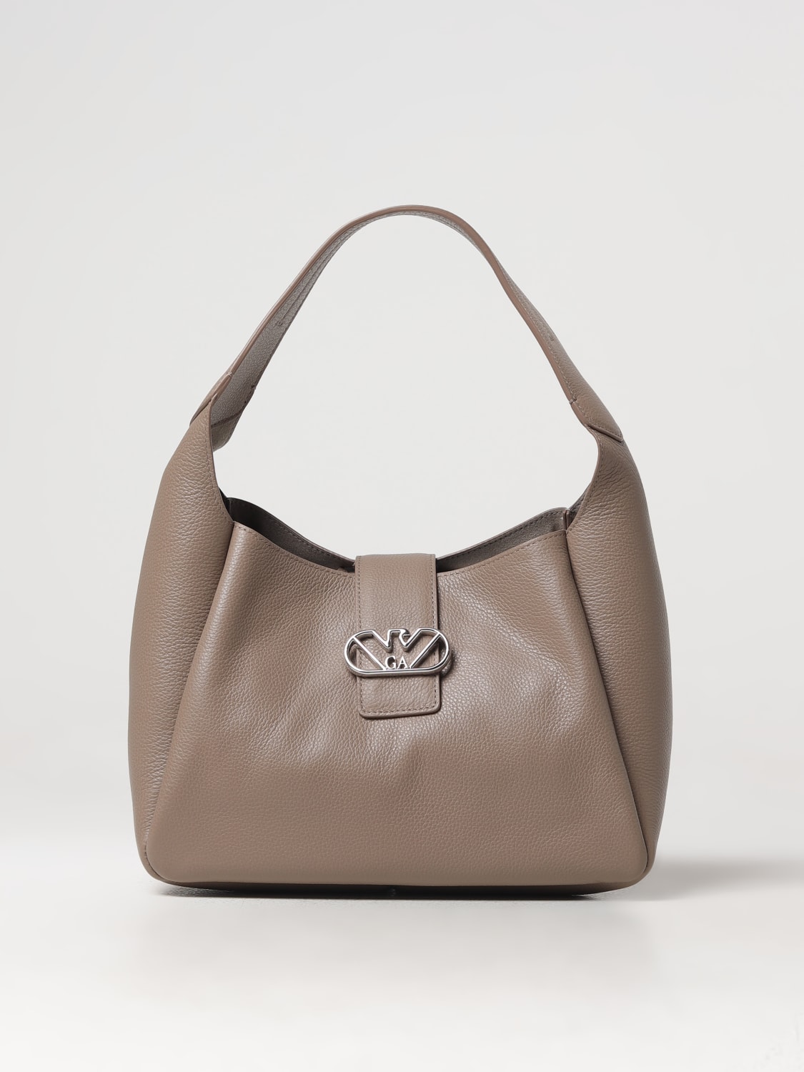 Giglio Borsa Emporio Armani in pelle a grana