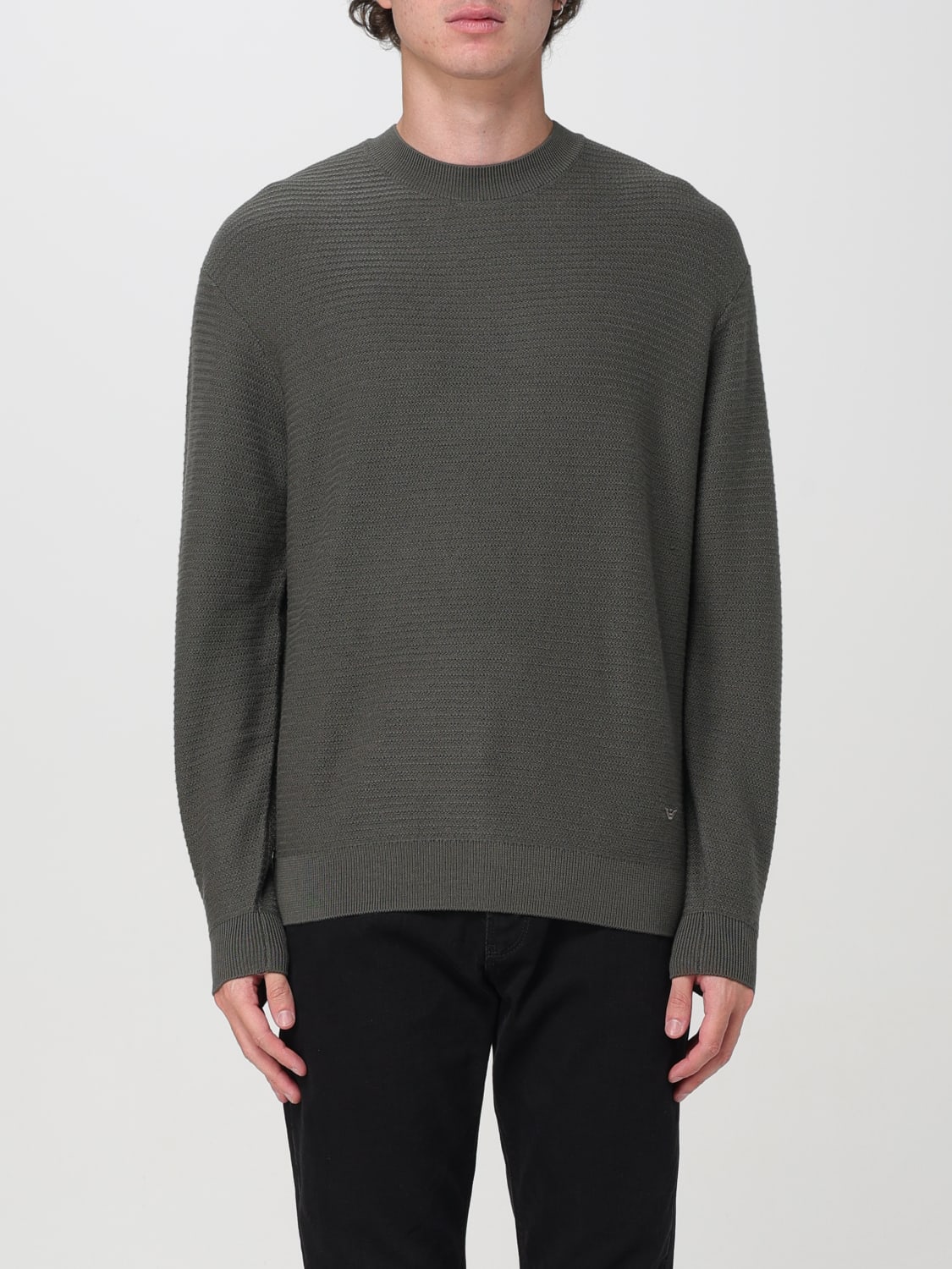 Giglio Maglione Emporio Armani in lana vergine