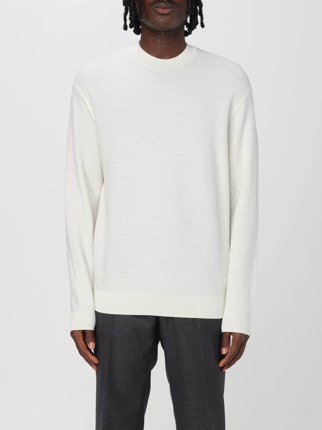 Giglio Maglione Emporio Armani in lana vergine