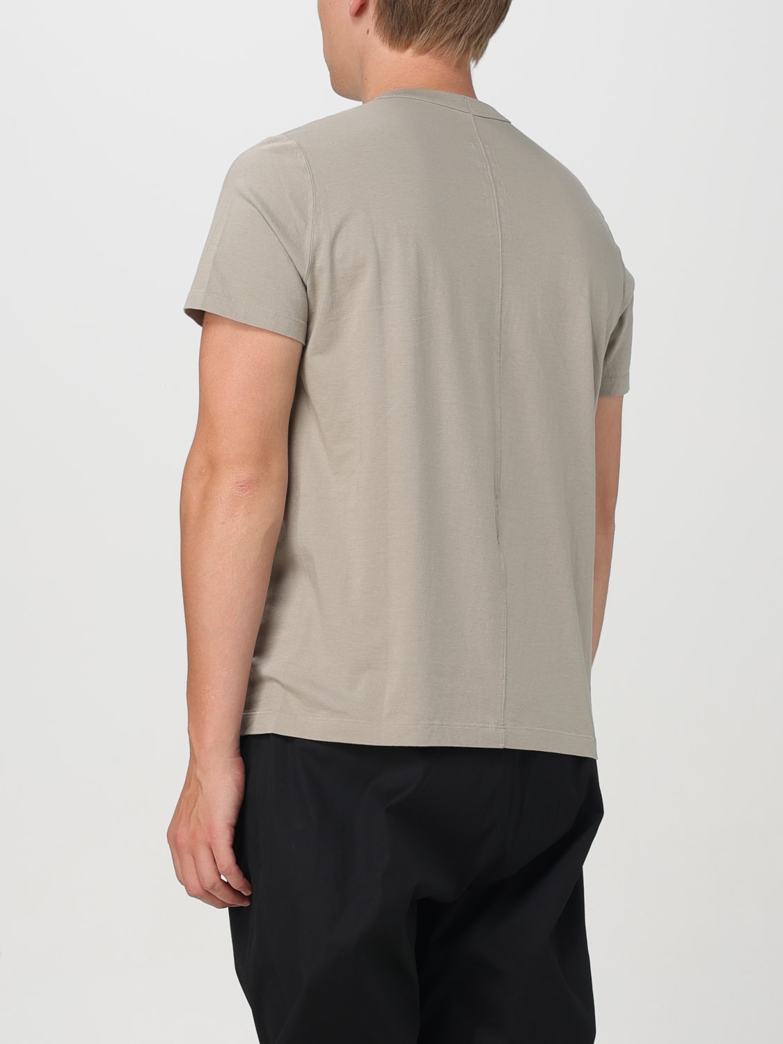 RICK OWENS T-SHIRT: T-shirt men Rick Owens, Pearl - Img 3